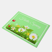 hallo Spring Doormat Deurmat (Schuin)