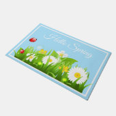 hallo Spring Doormat Deurmat (Schuin)