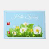 hallo Spring Doormat Deurmat (Voorkant)