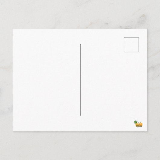 Hallo Spring Flower Briefkaart (Achterkant)