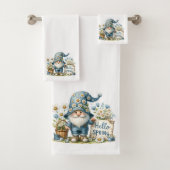 Hallo Spring Gnome Handdoek Trio (Insitu)