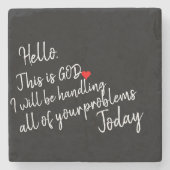 hallo stenen onderzetter (Voorkant)