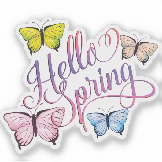 Hallo Sticker (Voorkant)