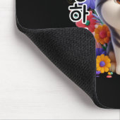 Hallo Sticker Een hondje zegt Muismat (Hoek)