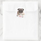 Hallo Sticker Pug Puppy Dog (Tas)