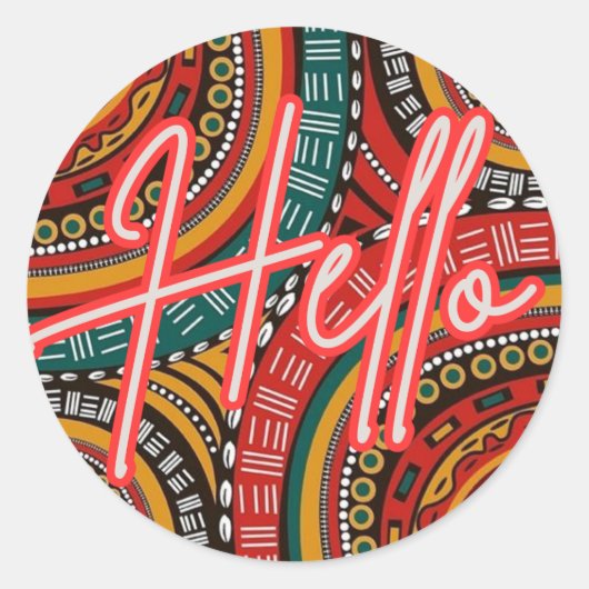 Hallo stickers (Voorkant)