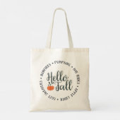 Hallo Stijlvolle Herfst Classic Autumn Tote Bag (Achterkant)