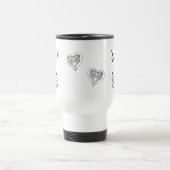 hallo stoomkoffie, speciaal aangepast voor harten reisbeker (Center)