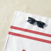 Hallo Stranden - Grappig citaat Schattigee krab Ca Strandlaken (In situ)