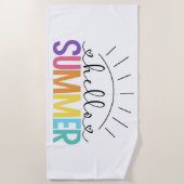 hallo strandlaken (Voorkant)