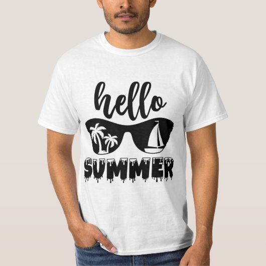 Hallo Summe!!! T-shirt (Voorkant)
