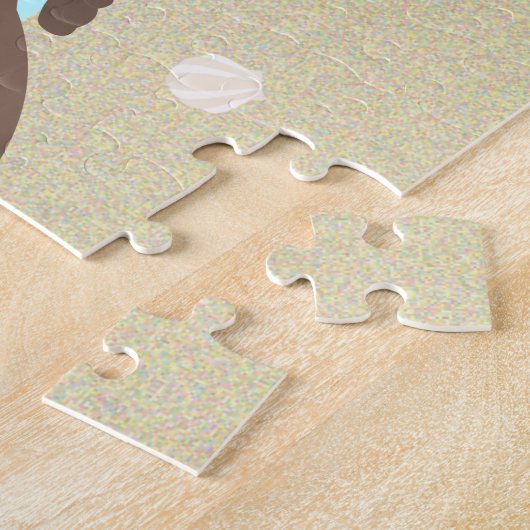 hallo Summer Beach Dogs Blue Legpuzzel (Zijkant)