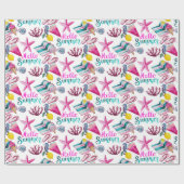 hallo Summer Beach Thunder-Cove Cadeaupapier (Vlak)