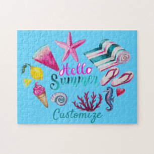 hallo Summer Beach Thunder-Cove Legpuzzel