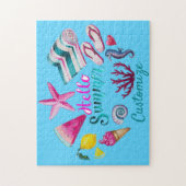 hallo Summer Beach Thunder-Cove Legpuzzel (Verticaal)