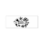 hallo Summer Beach Thunder-Cove Rubberstempel (Gestempeld)
