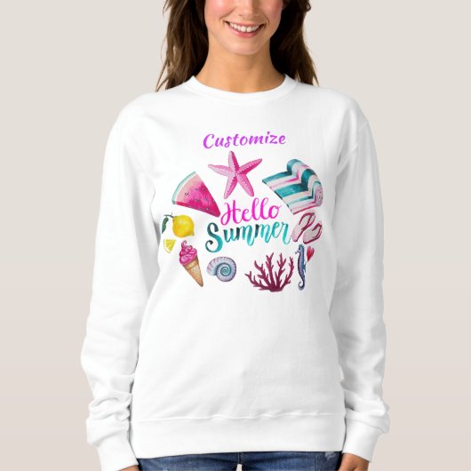 hallo Summer Beach Thunder-Cove Trui (Voorkant)