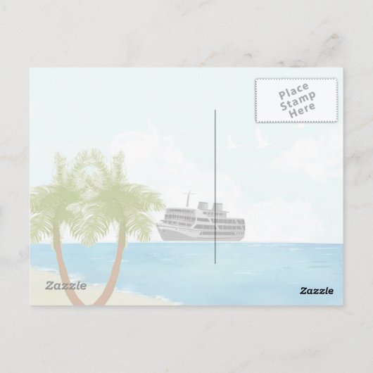 hallo Summer Briefkaart (Achterkant)