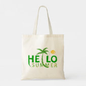 hallo Summer Canvas tas (Achterkant)