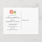 hallo Summer Cookout Gathering Uitnodiging Briefkaart (Achterkant)