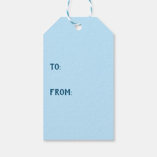 hallo Summer Corgi Beach Dogs Cadeaulabel (Achterkant)