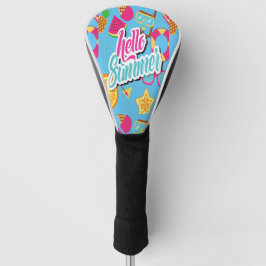 hallo Summer Golf Head Hoesje Golfheadcover
