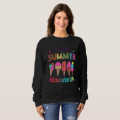 hallo Summer Ice Cream Education Life Trui (Voorkant volledig)