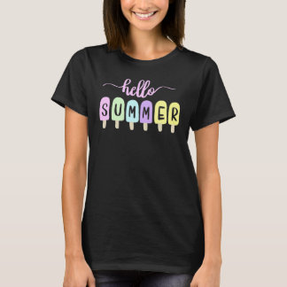 hallo Summer Ice Cream T-shirt
