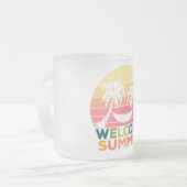 hallo SUMMER Matglas Koffiemok (Voorkant links)