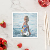 hallo Summer Photo Paper Napkin Servet (Insitu)