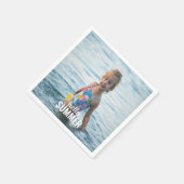 hallo Summer Photo Paper Napkin Servet (Hoek)