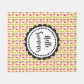 hallo Summer Popsicles en Ice Cream Fleece Deken (Voorkant (Horizontaal))