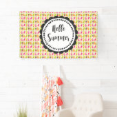hallo Summer Popsicles en Ice Cream Spandoek (Insitu)