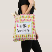 hallo Summer Popsicles en Ice Cream Tote Bag (Dichtbij)