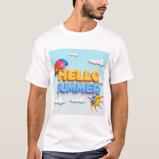 hallo SUMMER T-shirt (Voorkant)
