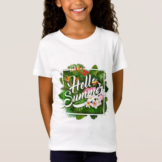 hallo Summer T-Shirt (Voorkant)