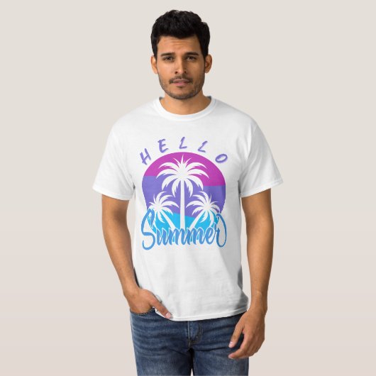 hallo Summer T-Shirt (Voorkant volledig)