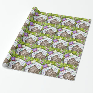 hallo Summer Tea en Plums in de tuin Cadeaupapier