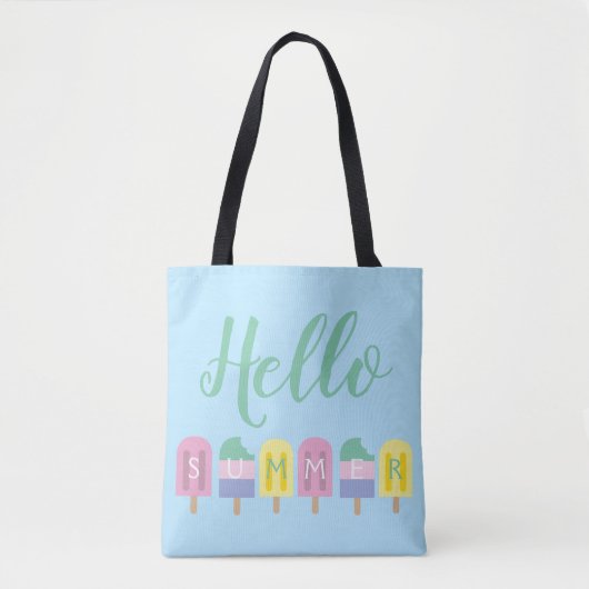 hallo Summer Thed Gift Tote Bag (Voorkant)