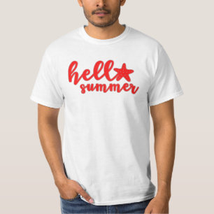 Hallo Summer Vibes - Leuke & Levendige Seizoensgeb T-shirt
