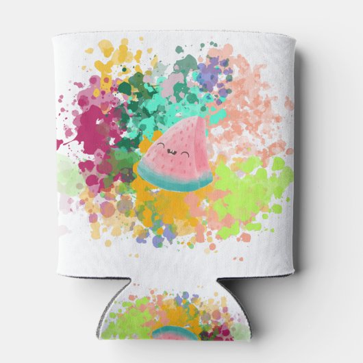 hallo Summer Watermelon; Happy Fruit Blikjeskoeler (Achterkant)