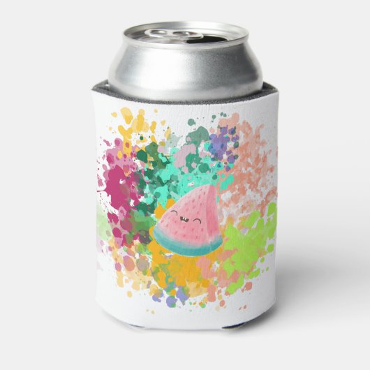 hallo Summer Watermelon; Happy Fruit Blikjeskoeler (Blikje Achterkant)