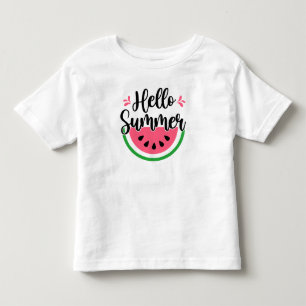 hallo Summer Watermelon Kinder Shirts