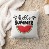 hallo Summer Watermelon Patio Outdoor Kussen (Deken)