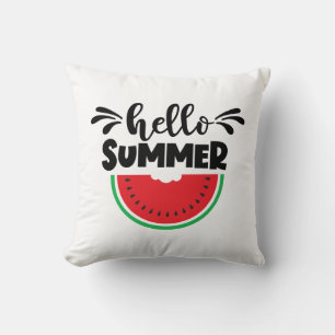 hallo Summer Watermelon Patio Outdoor Kussen