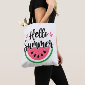 hallo Summer Watermelon Tote Bag (Dichtbij)