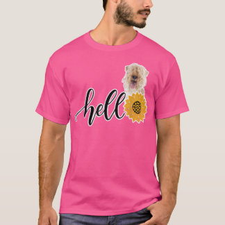 hallo Sunflower Lakeland Terrier T-shirt