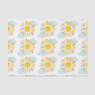 hallo Sunshine Baby shower Tissuepapier