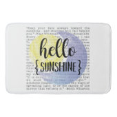 hallo Sunshine Badmat (Voorkant)