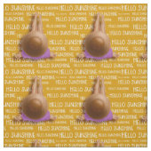 Hallo Sunshine Beach Stof (Swatch)